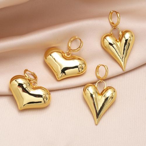 Brass Drop Earring, plated, fashion jewelry golden 