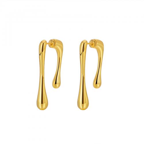 Brass Stud Earring, fashion jewelry & for woman 