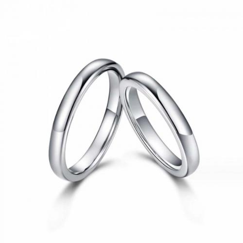 Titanium Steel Finger Ring, polished, fashion jewelry & Unisex original color, nickel, lead & cadmium free 