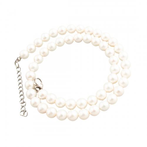 Ожерелье из ракушки Южного моря, Shell Pearl, ювелирные изделия моды & Мужская, 8mm, длина:Приблизительно 51 см, продается PC[