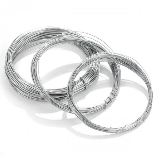 Tiger Tail Wire, 304 Stainless Steel, fashion jewelry & DIY original color, nickel, lead & cadmium free 