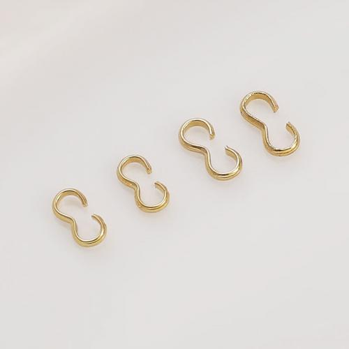 Brass Clasp Findings, 14K gold-filled, DIY Approx [