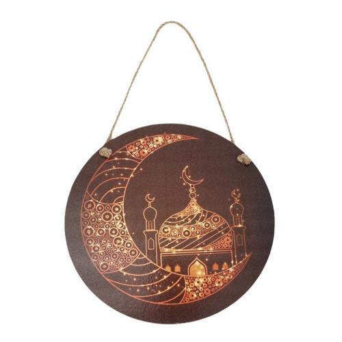 Hanging Ornaments, Middle Density Fibreboard, with Cotton Thread, for home and office 