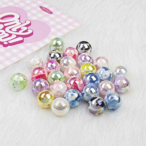 Resin Jewelry Beads, Round, DIY 16mm Approx 2.5mm 