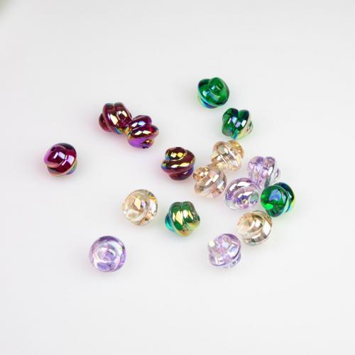Perles acryliques plaquée, Acrylique, DIY, plus de couleurs à choisir Environ 2mm Vendu par sac