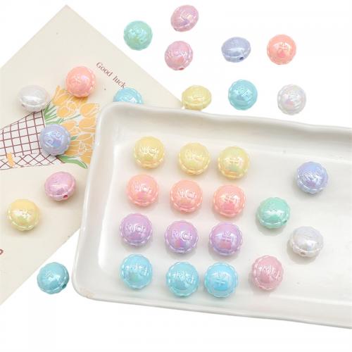 Perles acryliques plaquée, Acrylique, DIY & pour femme, plus de couleurs à choisir Vendu par sac