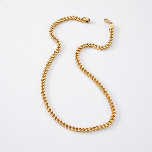 Halskette, 304 Edelstahl, unterschiedliche Länge der Wahl & unisex & verschiedene Größen vorhanden, keine, verkauft von PC
