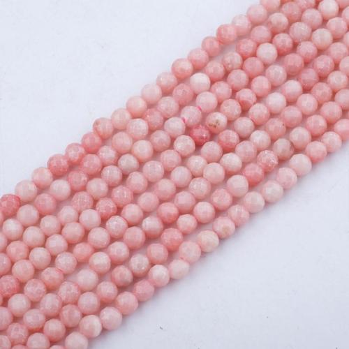 Opal Perlen, Rosa Opal, poliert, DIY & verschiedene Größen vorhanden & facettierte, Rosa, Länge:ca. 38 cm, verkauft von Strang