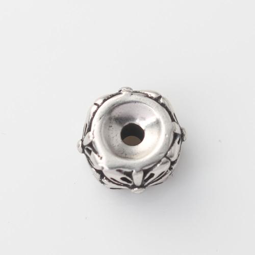 Emaille Messing Perlen, rund, plattiert, DIY, keine, 11.8x0.8x7.2mm, verkauft von PC