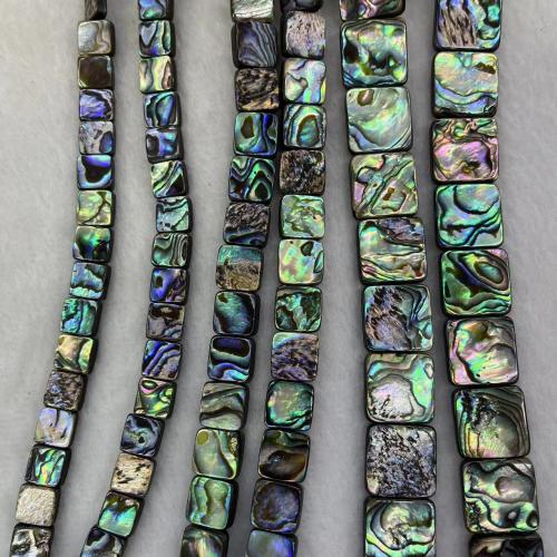 Abalone Shell Beads, Square, DIY Approx 39 cm 