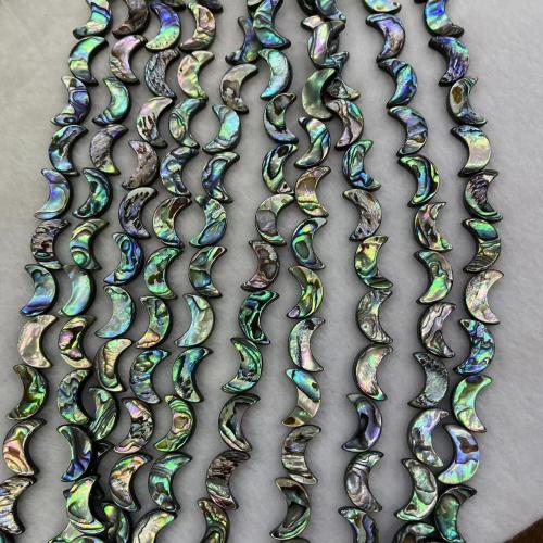 Abalone Shell Beads, Moon, DIY Approx 39 cm 