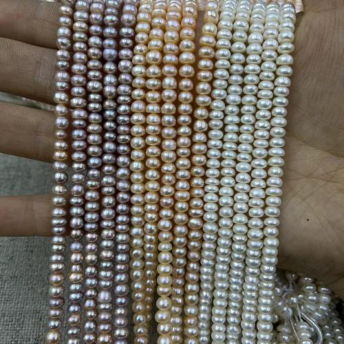 Baroque Cultured Freshwater Pearl Beads, Keshi, fashion jewelry & DIY Length about 4-5mm, Approx 
