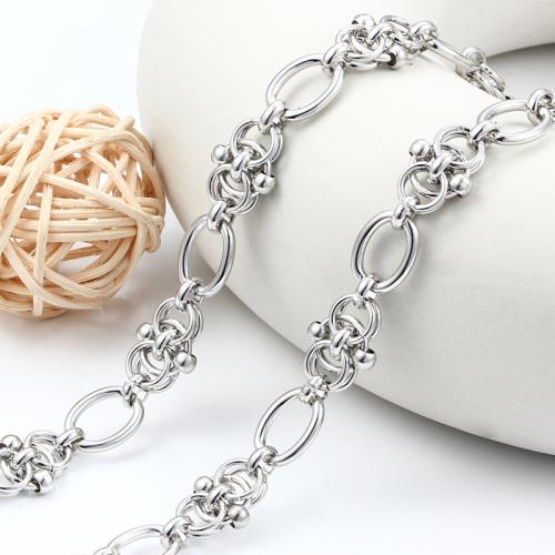 Stainless Steel Chain Jewelry, 304 Stainless Steel, DIY, Approx 