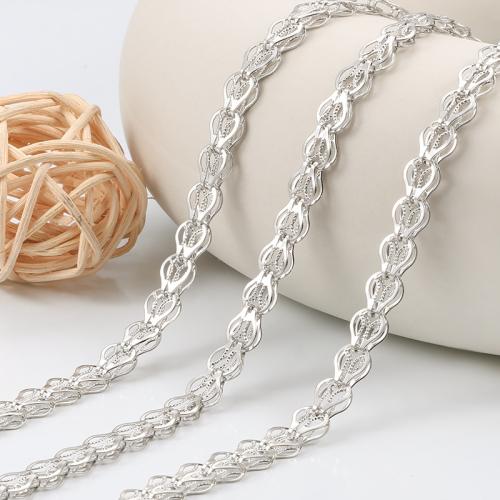 Mode Edelstahl Halskette Kette, 304 Edelstahl, Elektrolysierung, DIY, verkauft von m