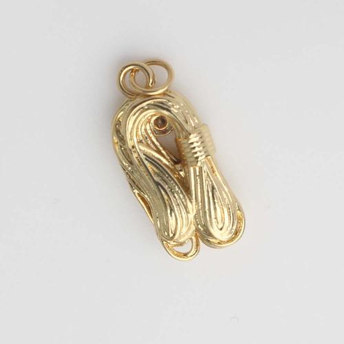 Bijoux pendentifs en laiton, Placage de couleur d'or, DIY Vendu par PC