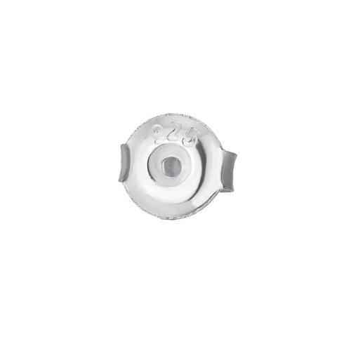 純銀製耳ナット産品, 92.5％純度シルバー, DIY, シルバー, 6mm, 売り手 ペア