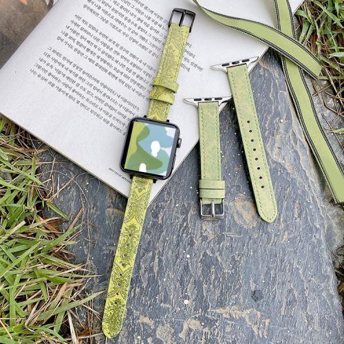 Edelstahl Uhrenarmband, PU Leder, für Apfel-watch & unisex & verschiedene Größen vorhanden, keine, verkauft von PC