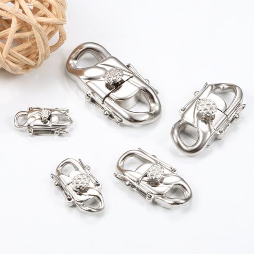 Stainless Steel Jewelry Clasp, 304 Stainless Steel, polished, DIY [