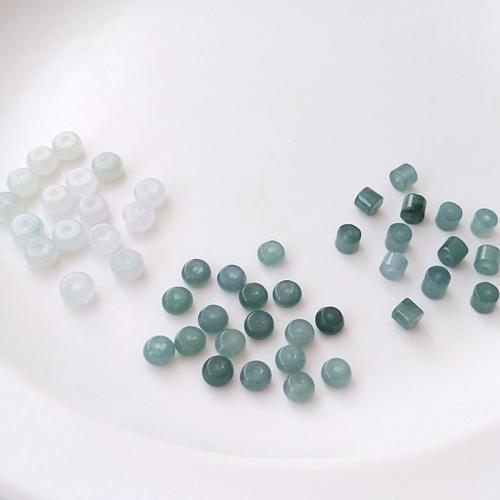 Jadeite Beads, handmade 