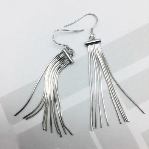 Sterling Silver Drop Earring, 925 Sterling Silver, fashion jewelry & for woman 