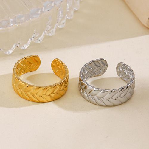 Stainless Steel Finger Ring, 304 Stainless Steel, fashion jewelry & for woman inner diameter 17mm 