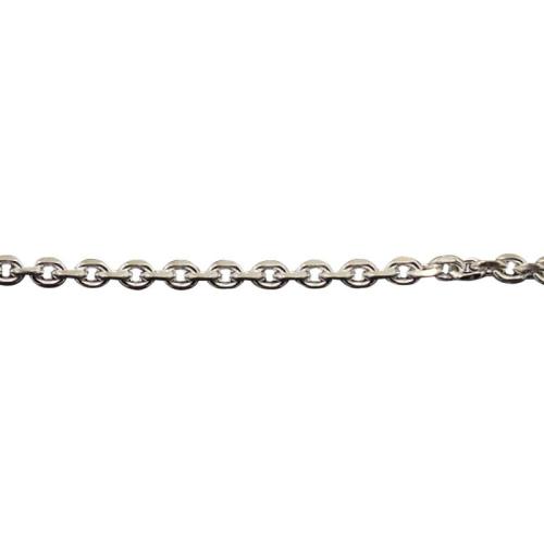 Cadena de la joyería de plata esterlina, plata de ley 925, Bricolaje & diverso tamaño para la opción, plateado, Vendido por g