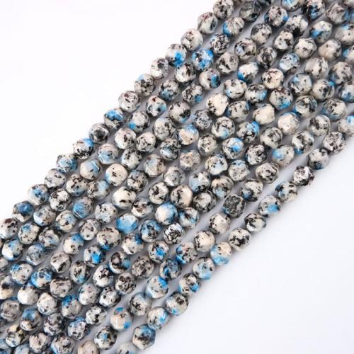 Einzelne Edelstein Perlen, DIY & facettierte, gemischte Farben, Länge:ca. 38 cm, verkauft von Strang