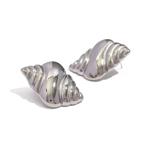 Stainless Steel Stud Earring, 304 Stainless Steel, fashion jewelry & for woman, original color 
