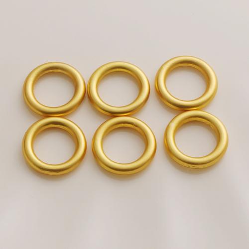 Zinc Alloy Linking Ring, Round, gold color plated, DIY [