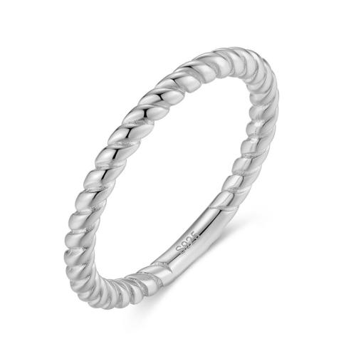 Sterling Silver Finger Ring, 925 Sterling Silver, plated & for woman 