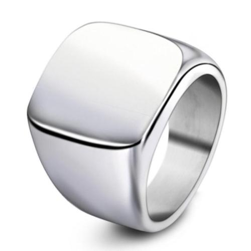 Титан Сталь палец кольцо, титан, полированный, ювелирные изделия моды & разный размер для выбора & Мужский, продается PC
