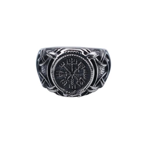 Титан Сталь палец кольцо, титан, помазать, ювелирные изделия моды & разный размер для выбора & Мужский, продается PC