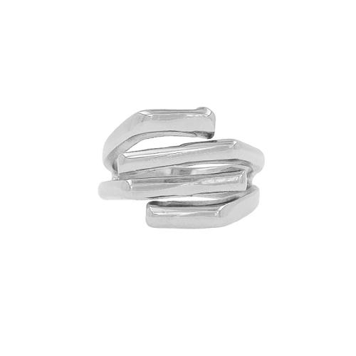 Титан Сталь палец кольцо, титан, полированный, ювелирные изделия моды & Мужский, размер:6, продается PC