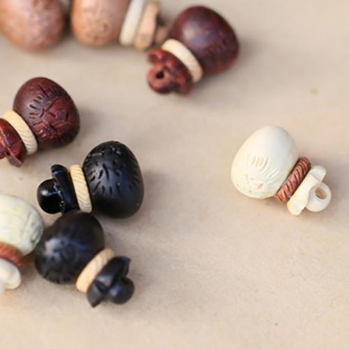 Carved Wood pendants, деревянный, резной, различные материалы для выбора, Много цветов для выбора продается PC