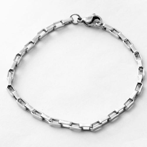 Titanium Steel Bracelet & Bangle, Unisex original color 