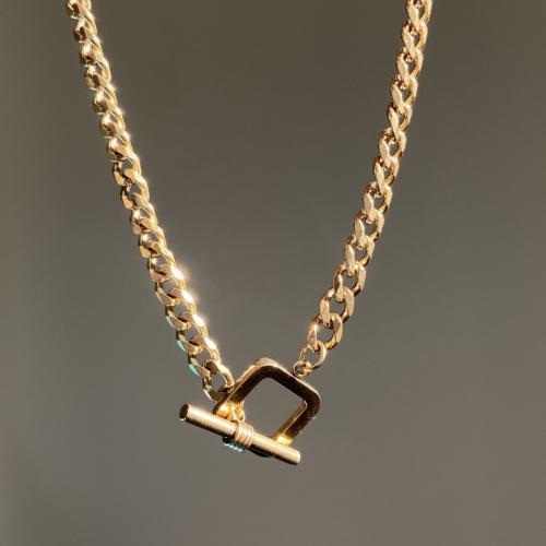 Stainless Steel Jewelry Necklace, 304 Stainless Steel, plated, for woman cm 