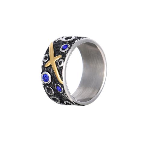 チタン鋼の指環, チタン鋼, ファッションジュエリー & 異なるスタイルを選択 & 男性用, 無色, 売り手 パソコン
