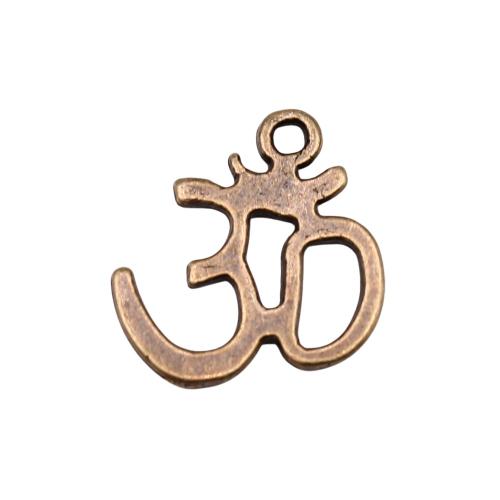 Zinc Alloy Jewelry Pendants, Number, antique bronze color plated, vintage & fashion jewelry & DIY 