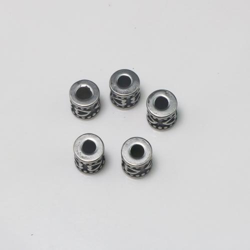 Stainless Steel Beads, 304 Stainless Steel, Column, DIY, original color Approx 3.5mm 