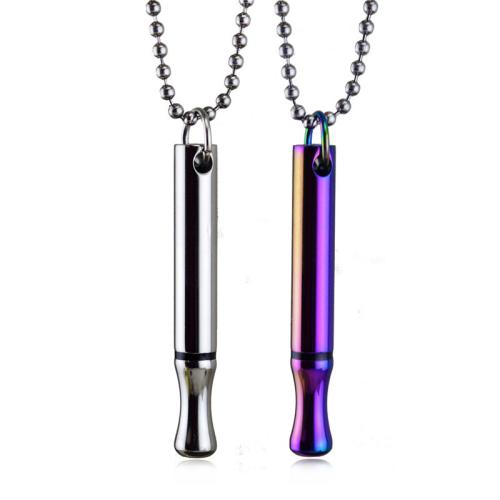 Titanium Steel Jewelry Necklace, plated, punk style & Unisex 