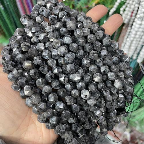 Labradorit Perlen, Vieleck, Modeschmuck & DIY & verschiedene Größen vorhanden & facettierte, gemischte Farben, Länge:ca. 38 cm, verkauft von Strang