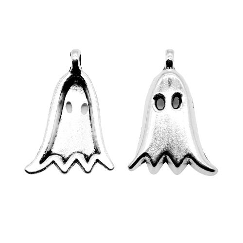 Zinc Alloy Jewelry Pendants, Ghost, antique silver color plated, vintage & fashion jewelry & DIY 