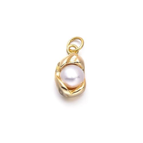 Sterling Silver Pendants, 925 Sterling Silver, with Freshwater Pearl, DIY 