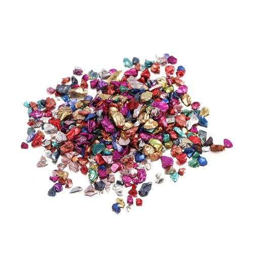 Plaqué Perles de verre, goutté d'époxy, DIY & normes différentes pour le choix, plus de couleurs à choisir, Vendu par sac