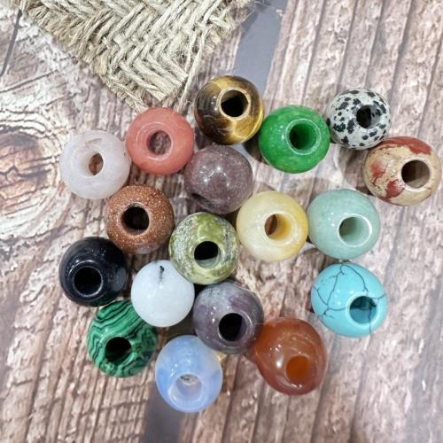 Perles de pierre gemme unique, Pierre naturelle, poli, DIY & différents matériaux pour le choix, plus de couleurs à choisir Environ 5mm, Vendu par PC