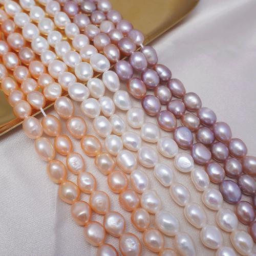 Keishi 培養した淡水の真珠, 天然有核フレッシュウォーターパール, 圭司, ファッションジュエリー & DIY & 異なるサイズの選択, 無色, 長さ:約 38 センチ, 売り手 ストランド