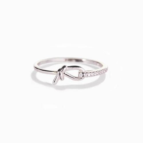 Латунное кольцо с стразами, Латунь, ювелирные изделия моды & Женский & со стразами, размер:7, продается PC