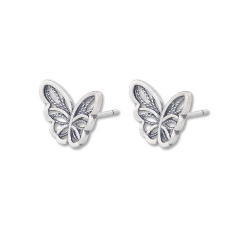 Sterling Silver Stud Earring, 925 Sterling Silver, for woman, original color 