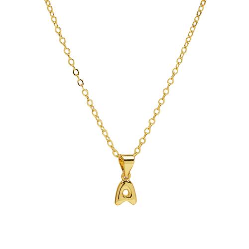 Ожерелье ручной латунные, Латунь, Другое покрытие, разные стили для выбора & Женский, Золотой, продается PC