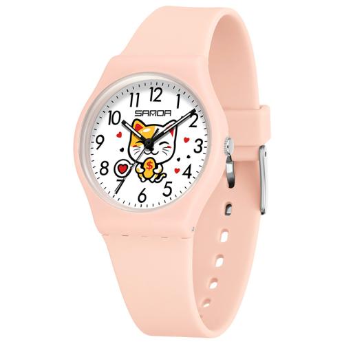 Women Wrist Watch, Acrylic, with TPU, Life water resistant & fashion jewelry & Unisex & japanese movement Approx 24 cm 